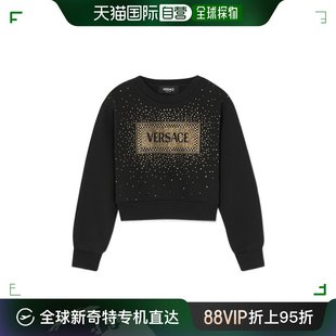 香港直邮VERSACE 10004911A114622B130 女童针织毛衣