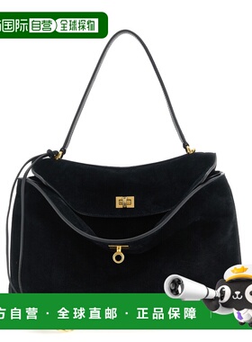 香港直邮BALENCIAGA 女士手提包 7897722ACKO1000 CO 黑色 Black