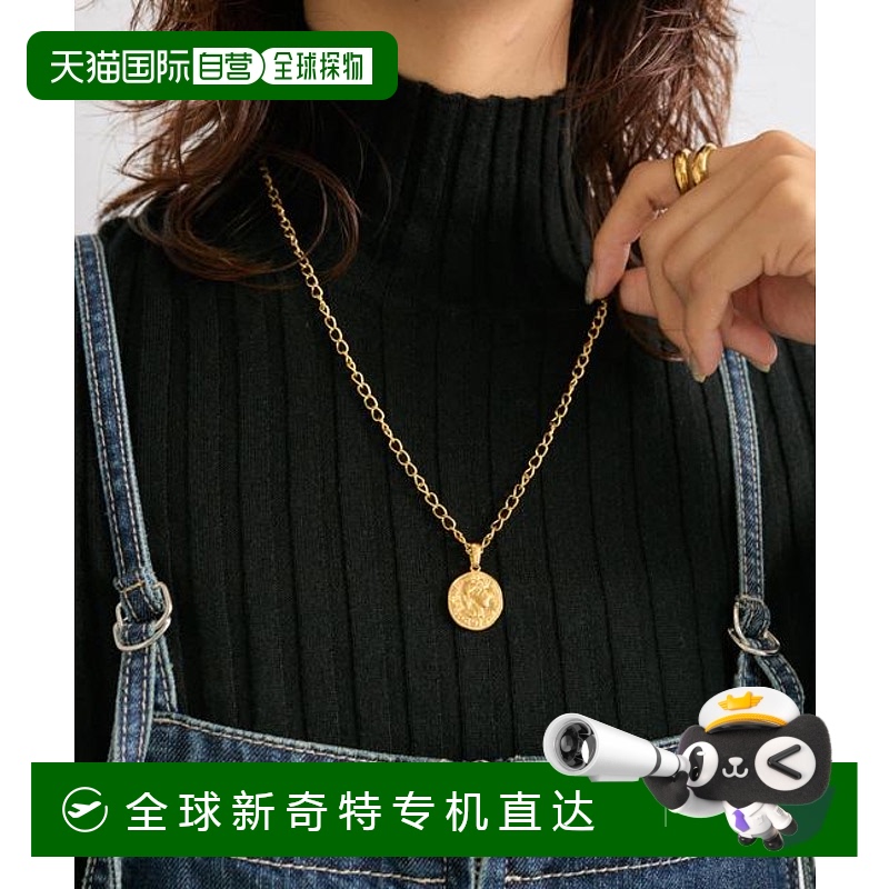 日本直邮RIVE DROITE 【R.good(艾尔 句点古德)】硬币长项链礼物