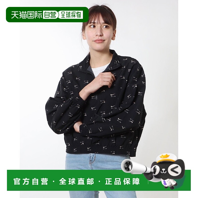 日本直邮 Nike 女士NSW Air AOP MOD Crop Woven Windfull Zip夹