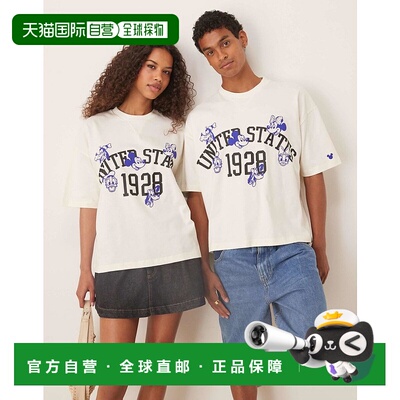 1h可退 香港直邮ASOS 男士 Disney & Friends prints 设计男女通T