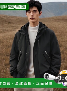 韩国直邮Mackage男女款羽绒服黑色连帽拉链经典简约保暖DIXON-BX