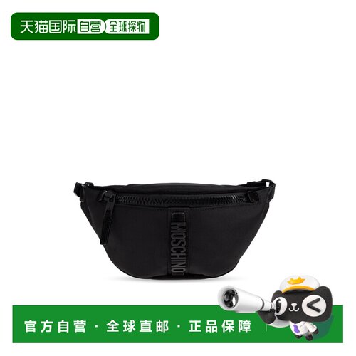 1h可退 香港直邮MOSCHINO 男士腰包 MD4613PP0OF2100A SS2026 黑