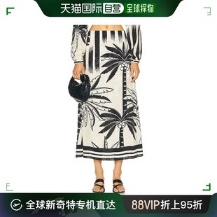JOHANNA ORTIZ 女士 PT01925 香港直邮潮奢 Trail 造旧中长半身裙