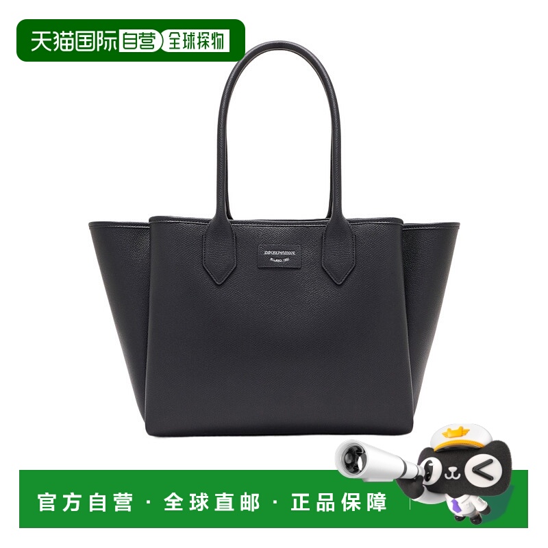 香港直邮Emporio Armani 大号徽标单肩包 EW002330AF17799托特包
