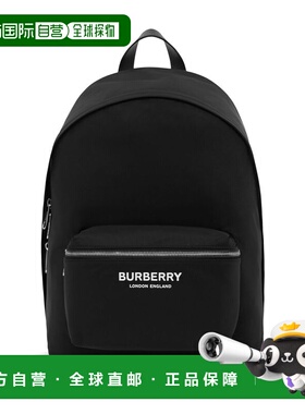 1h可退 香港直邮潮奢 Burberry 巴宝莉 男士 Bags 黑色双肩包 806