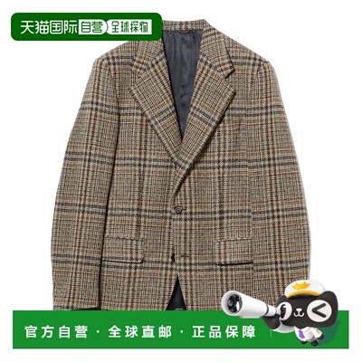 1h可退 日本直邮HUSBANDS 男装 纯羊毛 多色格纹 雅致休闲西装 21