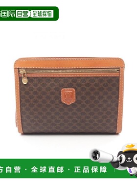 日本直邮中古Celine赛琳女包B级9新second bag手提包涂层/防水帆