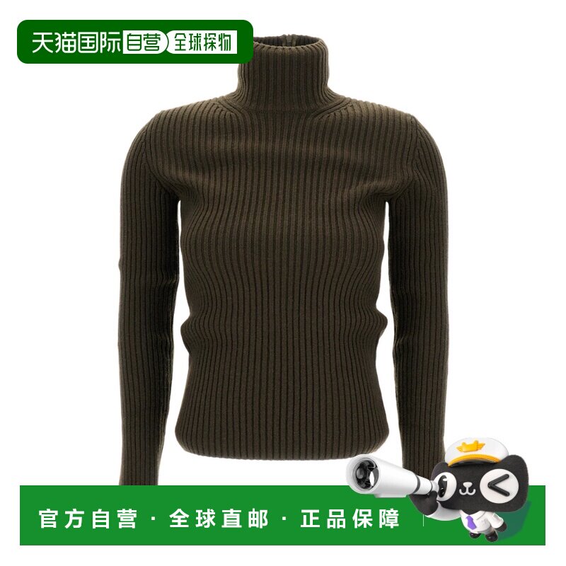 香港直邮MAX MARA 女士针织衫 1366295306006 AW2025 深棕色 高领图片