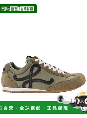 1h可退 香港直邮Loewe 圆头低帮运动鞋 M816282XBR