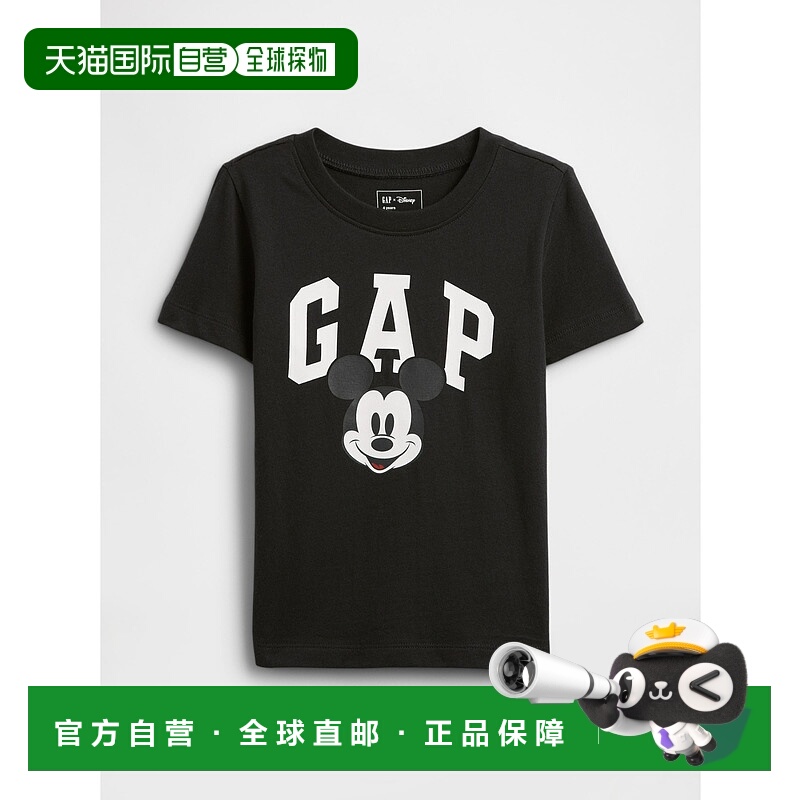 1h可退 日本直邮babyGap × Disney 米奇GAP Logo 半袖圆领卡通图