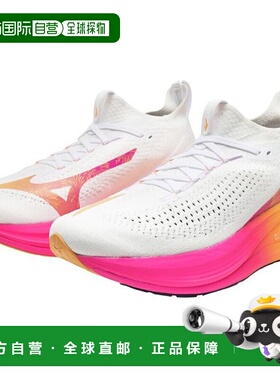日本直邮Mizuno NEOVISTA2 男女通用跑步鞋 J1GC2547 白色×粉色