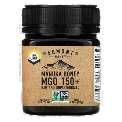 香港直邮Egmont Honey,麦卢卡蜂蜜，未加工且未经巴氏除菌，MGO 1