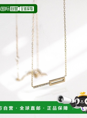 1h可退 日本直邮cui-cui 世界小钻石 装饰颈链 K10YG 782949