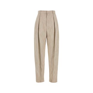 Bottega Veneta 葆蝶家 女士 腰带环休闲裤 830002V5QR0