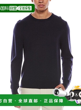 自营Mette Merino Wool Crewneck Sweater - navy 美国奥莱直发