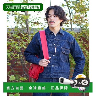 日本直邮orSlow：前褶衬衫 - 牛仔单洗 - 03-6011-81[STD]