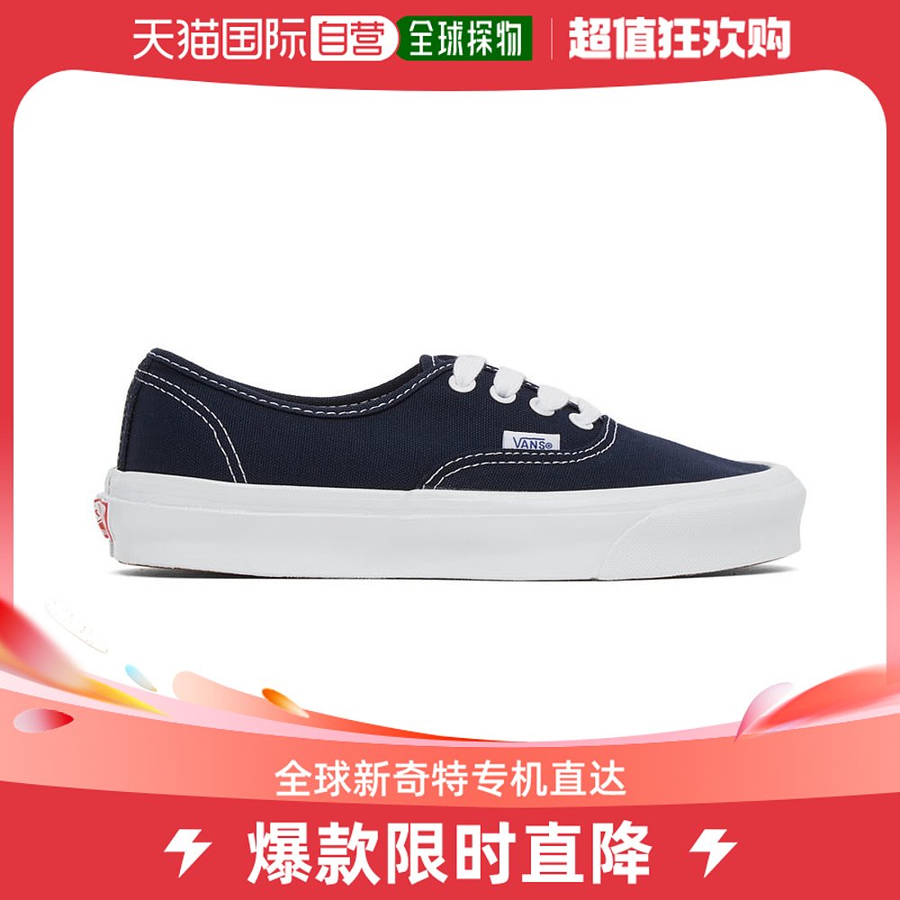 香港直邮潮奢 vans 男士海军蓝 og authentic lx 运动鞋