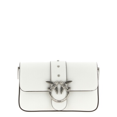 香港直邮PINKO 女士单肩包 104340A0QOZ15O SS2026 白色 Love Bag