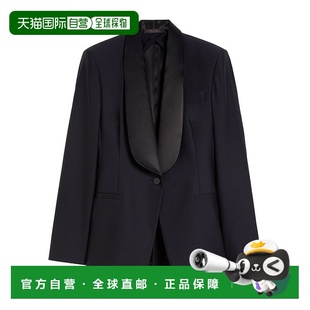 breasted wool and 香港直邮Max blazer Single silk 104103 Mara