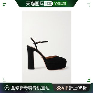 AQUAZZURA 女士 Groove 绒面革防水台 香港直邮潮奢 Plateau 120