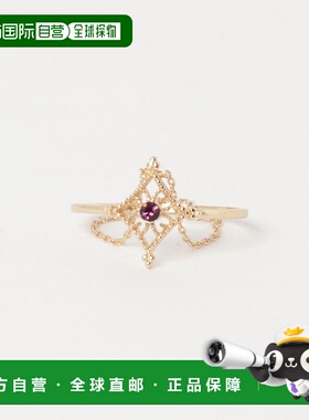 1h可退 日本直邮欧州航路 女士生日纤细双环戒指 LCSZ9103