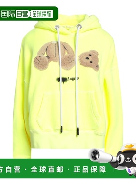 香港直邮Palm Angels 棕榈天使 女士 连帽卫衣 yellow黄色 舒适时