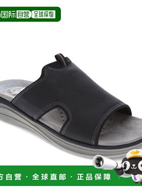 自营 Dockers男式Barlin休闲拖鞋凉鞋-黑色 美国奥莱直发