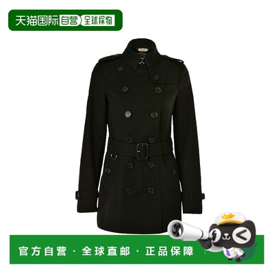 香港直邮BURBERRY 博柏利/女士经典双排扣棉质TRENCH风衣