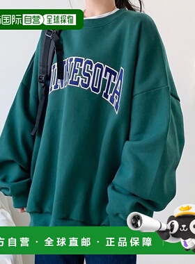 1h可退 日本直邮MONO-MART PARAMUS MINNESOTA LOGO CREW NECK SW