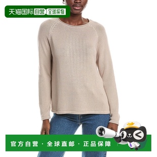 EILEEN 美国奥莱直发长袖 FISHER连肩袖 灰色 毛衣 自营