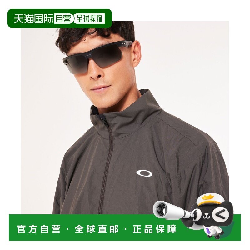 1h可退 日本直邮OAKLEY男装防风防水夹克 宽松版型半拉链设计 FOA,运动服/休闲服装,运动茄克/外套,淘宝优惠券,粉丝福利购,淘宝优惠卷