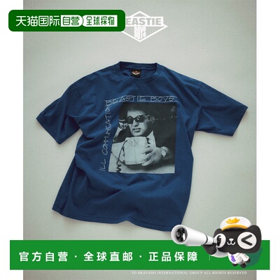 日本直邮relume 男士 BEASTIE BOYS联名 vintage风纯棉印花T恤 26