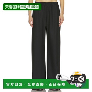 1h可退 香港直邮The Row 女士 Gala 裤子 8653W4084 black黑色 舒