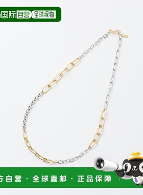 1h可退 日本直邮Discoat 女士 GOLDY Jumble Chain Necklace 项链