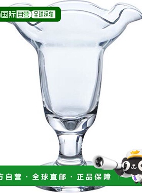 【日本直邮】东洋佐佐木 玻璃甜点杯 φ11.2×13.7cm日本制 35802