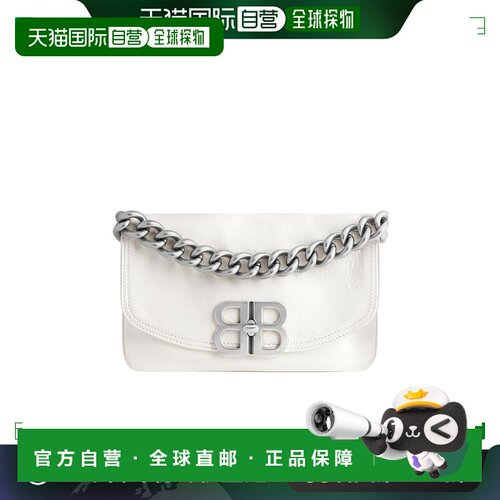 【99新未使用】香港直邮Balenciaga BB Soft 小号翻盖单肩包 7485