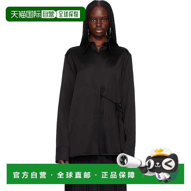 1小时内可退 香港直邮潮奢 Jil Sander 吉尔 桑达 女士 黑色 Heav