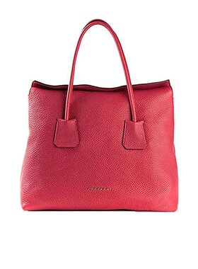 BURBERRY 女士手提包 39254791 SS2021 红色 徽标细节手提包