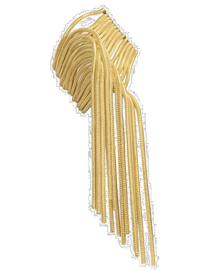 自营adornia多股纹理链手链金 - 黄色 【美国奥莱】直发