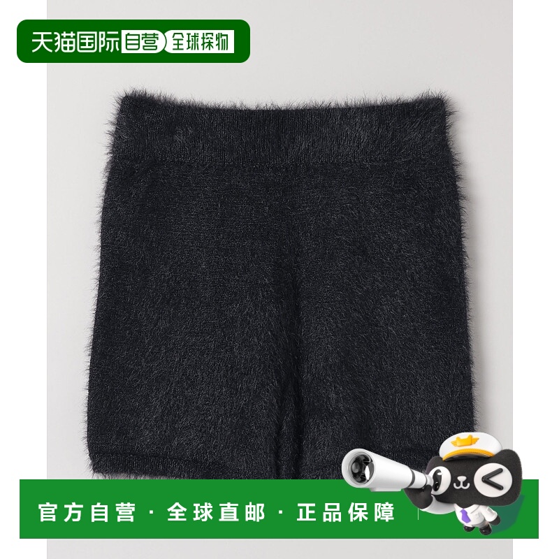 1h可退 日本直邮25quee 女装 高腰弹力针织短裤 587782休闲裤