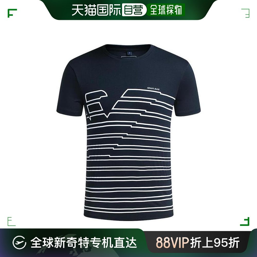 香港直邮ARMANI JEANS男士T恤 3Y6T376JPRZ1579