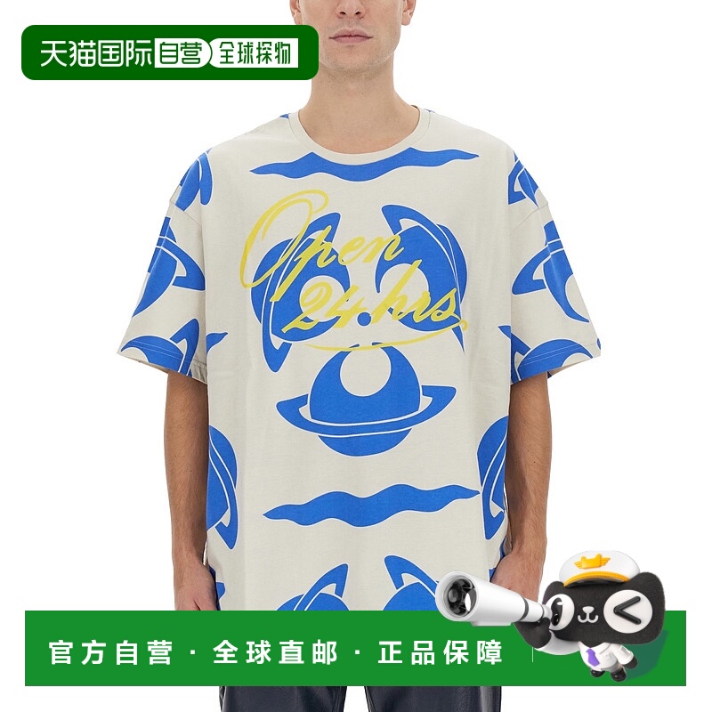1小时内可退 香港直邮VIVIENNE WESTWOOD 男士T恤 3G010019J005AC