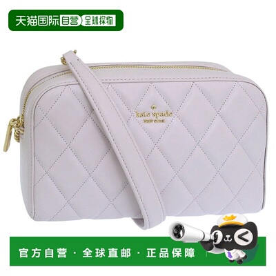 日本直邮Kate Spade 女士单肩包粉色 CAREY 迷你相机包 KG425-501