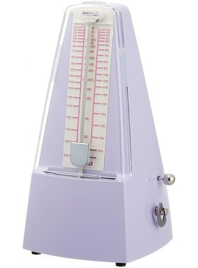 日本直邮nikko尼康乐器配件节拍器标准型薰衣草紫色241节拍精准