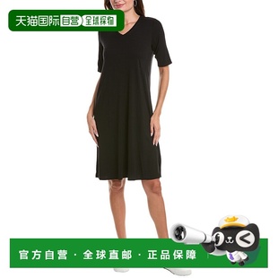 黑色 费舍尔V领迷笛裙 美国奥莱直发 fisher艾琳 自营eileen