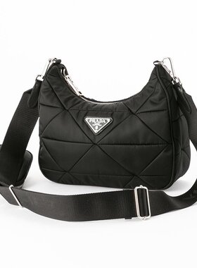 日本直邮Prada 单肩包 TESSUTO QUILTING 1BC151 RDJN B9O新款
