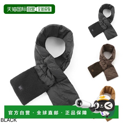 日本直邮UGG Australia 女士围巾 102822 黑色 W AW UGGfluff 可