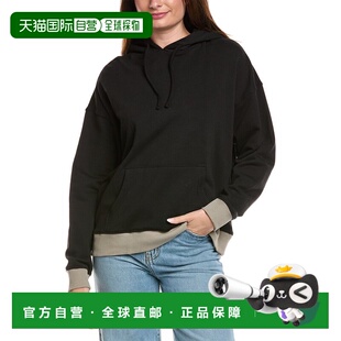 自营WeWoreWhat Oversized Hoodie - black 美国奥莱直发卫衣帽衫