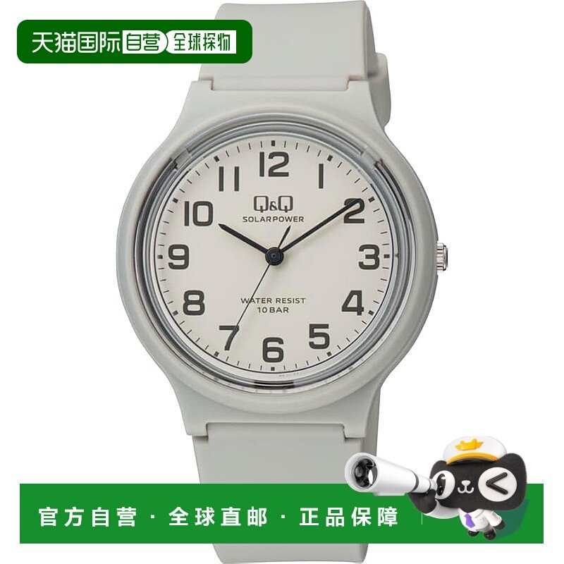 【日本直邮】西铁城 Q&Q手表 Q&Q 指针式太阳能 10 ATM 防水聚氨
